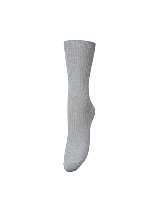 BecksöndergaardTelma Solid Sock Light Grey Melange